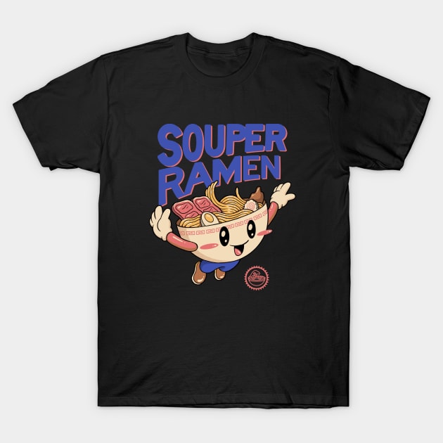 Souper Ramen T-Shirt by Vincent Trinidad Art